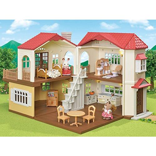 シルバニアファミリー ルームセット 赤い屋根の大きなお家 おすすめ家具セットセ-194 n5ksbvb シルバニアファミリー ルームセット 赤い屋根の大きなお家 おすすめ