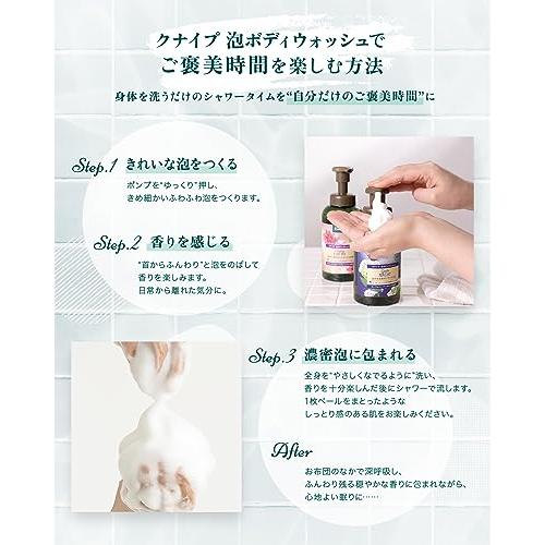 クナイプ(Kneipp) 泡ボディウォッシュ スーパーミントの香り 450g