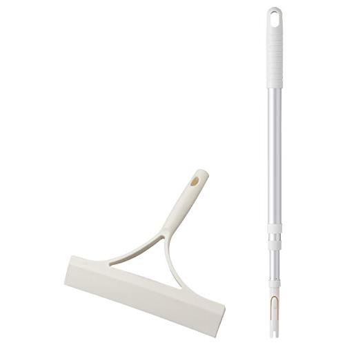 山崎産業 水切り スクイジー ワイパー Satto 伸縮ハンドル セット