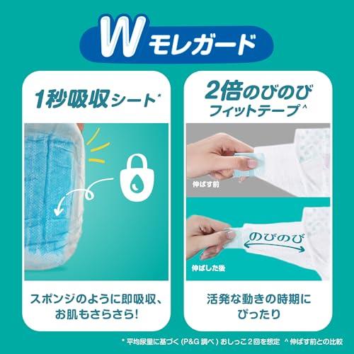 テープ Sサイズ】パンパース オムツ さらさらケア (4~8kg) 312枚(78枚