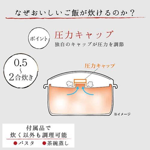 富士パックス販売 電子レンジ調理用品 圧力弁でおいしく炊ける 電子レンジ用炊飯器｜otogizakka｜05