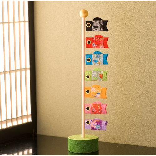 (未使用･未開封品)　リュウコドウ 五月人形 鯉のぼり 風水 鯉のぼり 間口7cm x 奥行7cm x 高さ33.5cm p1m72rm リュウコドウ 五月人形 鯉のぼり 風水 間口7cm x 奥行7cm 高さ