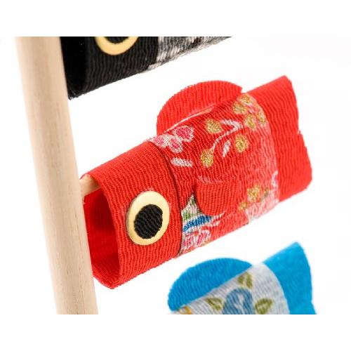 リュウコドウ 五月人形 鯉のぼり 風水 間口7cm x 奥行7cm 高さ