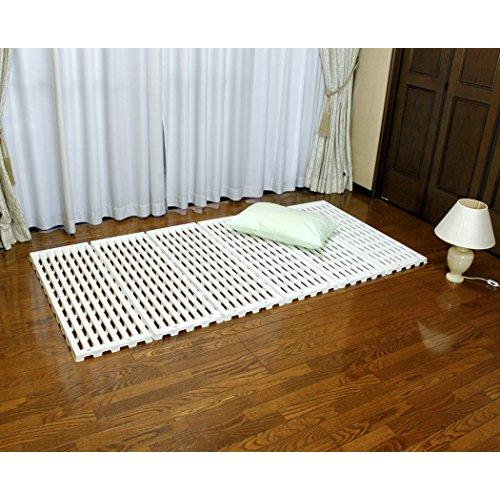 【新着商品】蝶プラ工業 すのこベッド エアースリープ アイボリー 100×201 蝶プラ工業 すのこベッド エアースリープ アイボリー 100×201×3cm