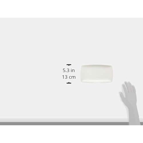 NARUMI(ナルミ) プレート 皿 スタイルズ(Styles) 長径23cm ホワイト