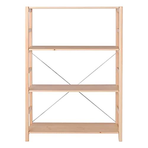 無印良品 パイン材ユニットシェルフ 中 幅86×奥行26×高さ120cm