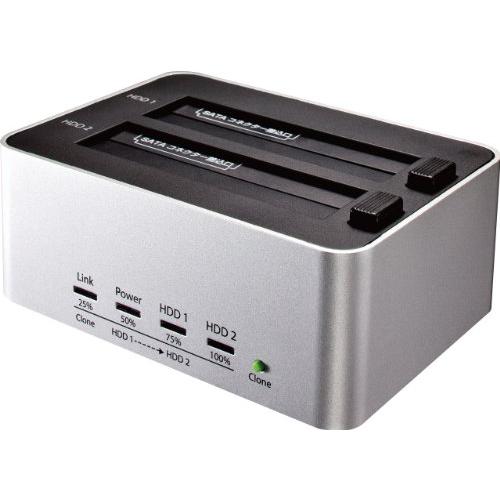 玄人志向 SSD/HDDスタンド 2.5型&3.5型対応 USB3.0接続 PCレスでボタン