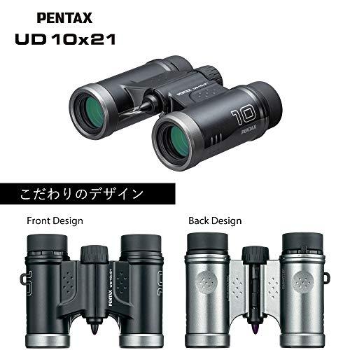 PENTAX 双眼鏡 UD 10x21 ブラック 倍率10倍 明るく見やすい視界を確保