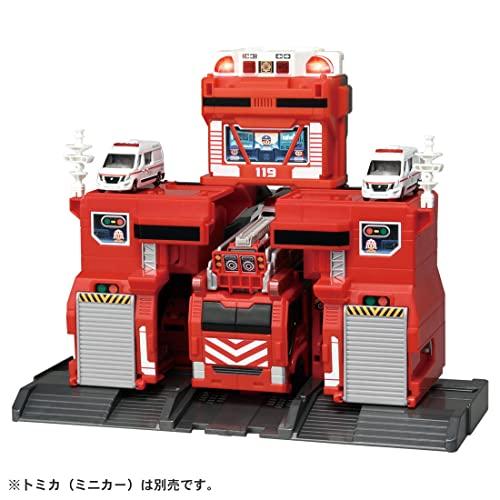新品未使用 『トミカ 変形出動 ! ビッグファイヤー &コマンドステーション』 トミカ 変形出動 ! ビッグファイヤー & コマンドステーション : 雑貨屋