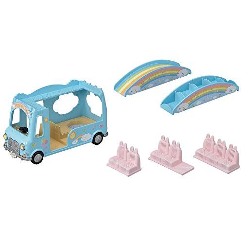 (未使用･未開封品)　シルバニアファミリー 学校・ようちえん にじいろようちえんバス S-62 6k88evb シルバニアファミリー 学校・ようちえん にじいろようちえんバス