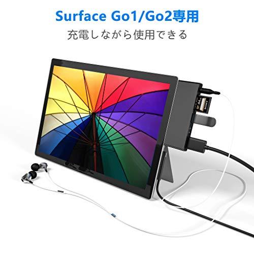 Microsoft Surface Go1/Go2/Go3 USB C ハブ 6ポート サーフェス ゴー 