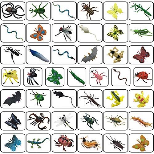 リアル昆虫 フィギュア 43匹 ミニ 偽虫 昆虫おもちゃ 子供おもちゃ｜otogizakka｜02