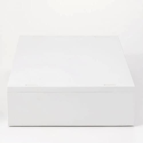 無印良品 ポリプロピレンケース ホワイトグレー 幅37×奥行26×高さ9cm