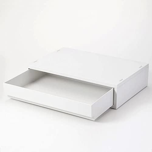 無印良品 ポリプロピレンケース ホワイトグレー 幅37×奥行26×高さ9cm