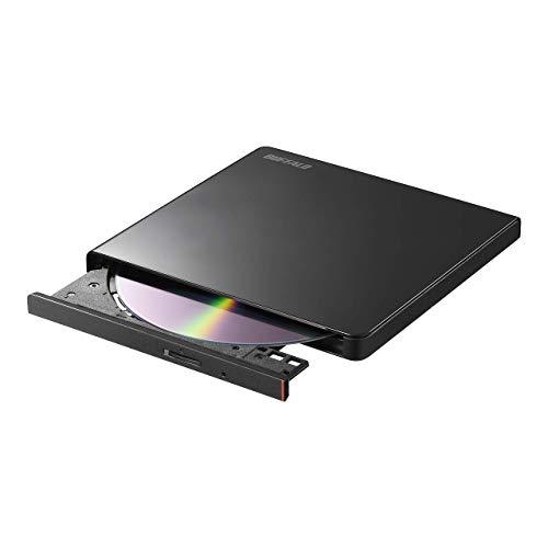 BUFFALO ポータブルDVD/CDドライブ USB2.0規格(USB3.0ポート搭載の