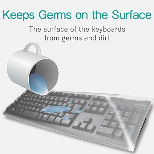 (未使用･未開封品)ELECOM PKU-FREE1 キーボード防塵カバー キーボードカバー - PKU-FREE1