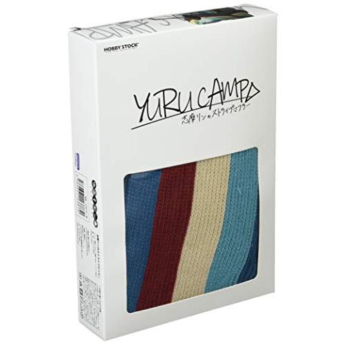 ゆるキャン△ 志摩リンのストライプマフラー : 雑貨屋MelloMellow