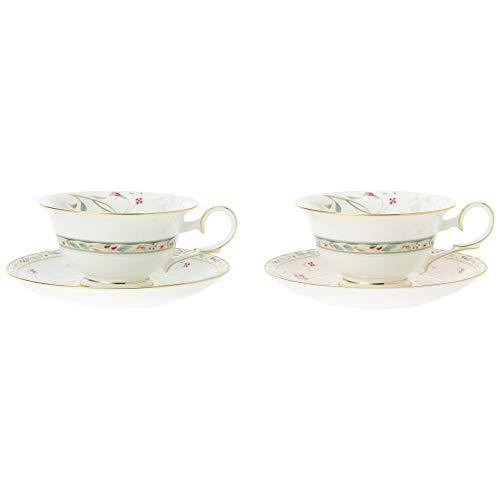 Noritake ノリタケ カップ & ソーサー ( 色変り ペアセット ) コーヒー