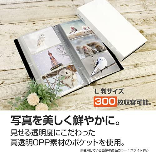 SEKISEI アルバム ポケット フォトアルバム 高透明 Lサイズ 300枚収容 L 201~300枚 ホワイト KP-300 tf8su2k SEKISEI アルバム ポケット フォトアルバム Lサイズ 300枚収容 L 201