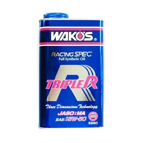 送料込！　ワコーズ　トリプルアール　エンジンオイル　15W-50　4缶セット ワコーズ TR-50 トリプルアール 15W50 レーシングスペックエンジン