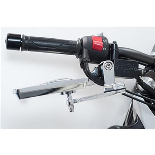 タナックス(TANAX) バイクミラー ナポレオン オフセットホルダー45