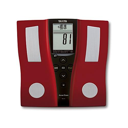 タニタ 体組成計 BC-210-RD(レッド) 乗るピタ機能で簡単測定_2