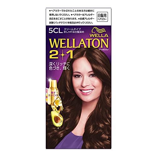 ウエラトーン2+1 クリームタイプ 5CL 自然なキャメルブラウン(12箱セット)[白髪染め 女性用] ウエラトーン 2+1 クリームタイプ 5CL 自然なキャメルブラウン