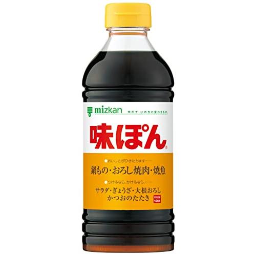 ミツカン 味ぽん ぽん酢 ポン酢 500ml×3本 : 雑貨屋MelloMellow - 通販 - Yahoo!ショッピング