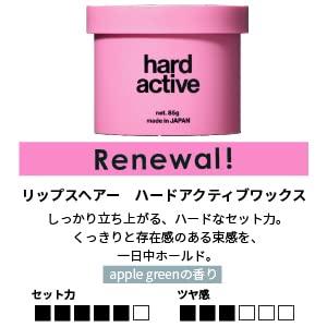 ハード×ムーブ LIPPS(リップス) ハードアクティブワックス85g セット力