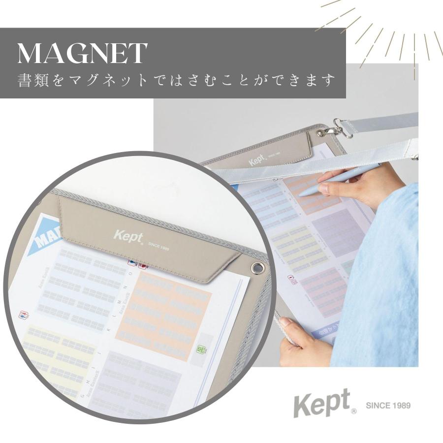 レイメイ藤井 クリップボード Kept イベントボード グレー KP1160N