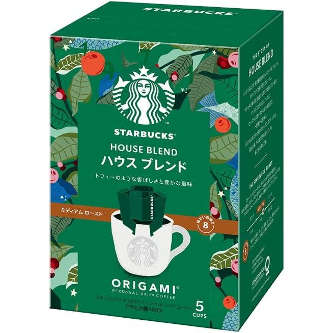 スターバックス 「Starbucks（R)」 ハウスブレンド （箱）オリガミ パーソナルドリップ コーヒー （5袋入）×6箱｜otogizakka｜02