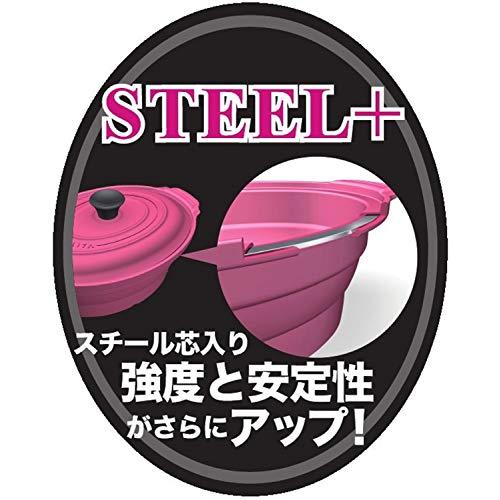 (未使用･未開封品)　メトレフランセ Maitre Francais シリコン スチーマー 電子 レンジ L レッド ラウンド グラン 885-L/RD kmdlckf Amazon｜メトレフランセ Maitre Francais シリコン スチーマー 電子