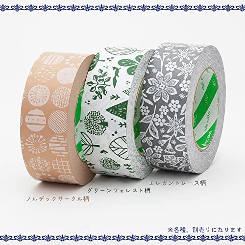 ニチバン クラフトテープ 柄入り 45mm×50m エレガントレース 321WP