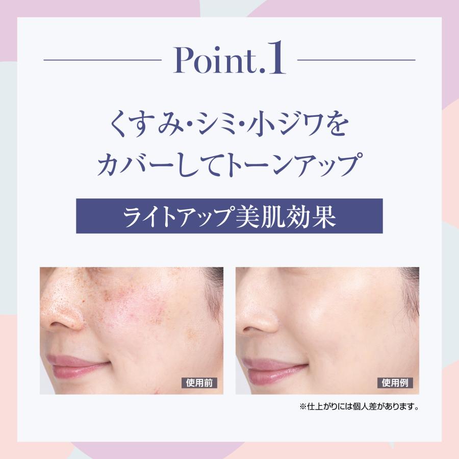 LUNA JENA（ルナジェナ） クリアアップファンデーション 30g 無香料 艶