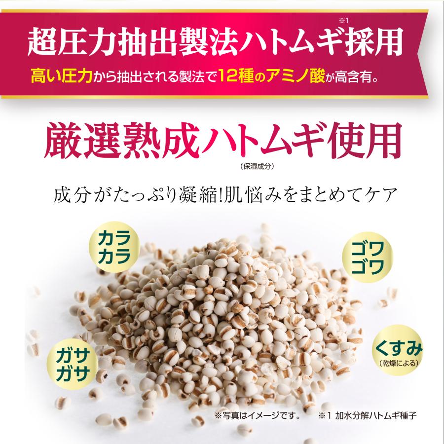北海道育ちのハトムギエキスW配合オールインワンゲル 90g／オールインワンゲル オールインワンジェル ハトムギエキス 無香料 パラベンフリー 日本製 | 北海道原液シリーズ | 03