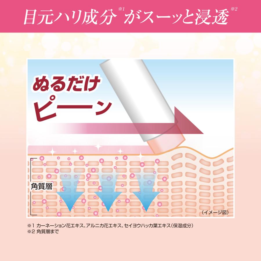アガリーヌ 美容液スティック 目元用 化粧下地 ハリ たるみ 小じわ