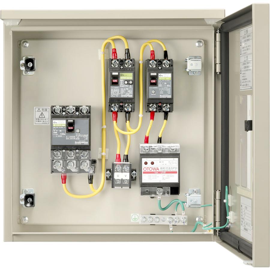 分電盤・配電盤ENT 6240-3TM 未使用品 日東工業 BN10-61EV 屋外用引込分岐盤 : YS電材(ワイエスデンザイ