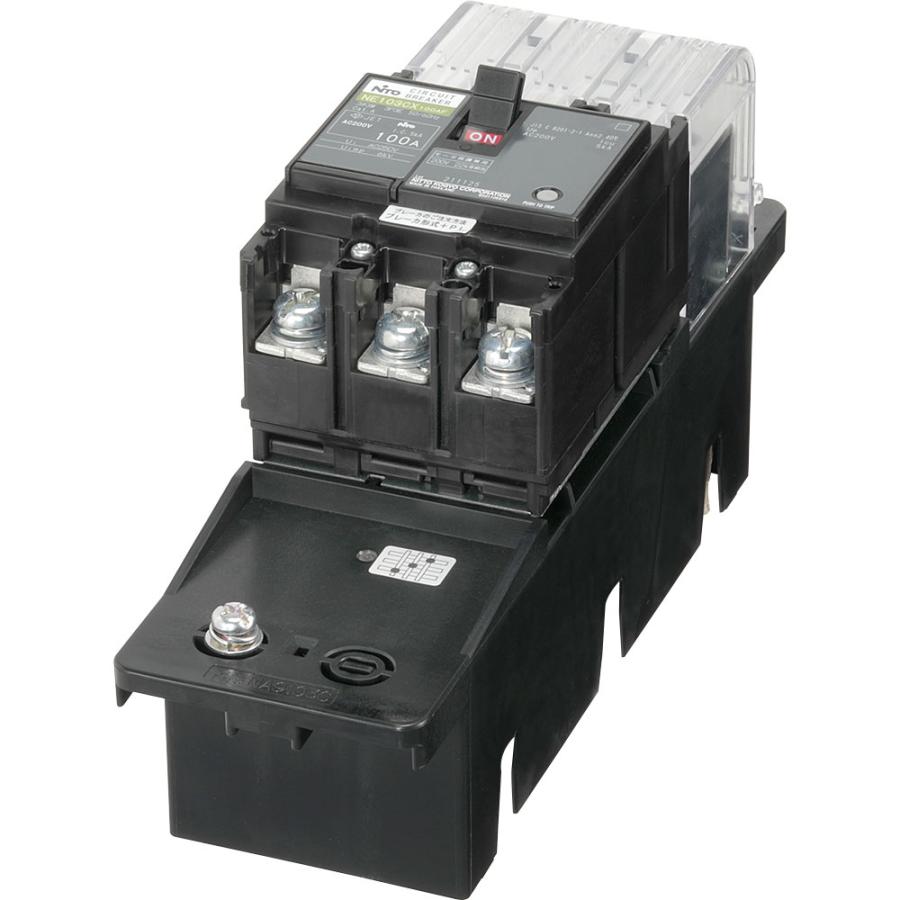FURUKAWA ELECTRIC μ-s3 長さ約2,2m×4本 日東工業 NE53CXPH2 3P 50A-50A サーキットブレーカ・経済形 : YS電材