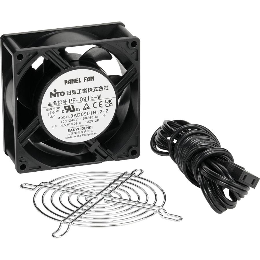 日東工業 PF-091E-W (カンキセン 盤用換気扇 樹脂製ファン : YS 日東工業 PF-091E-W (カンキセン 盤用換気扇 樹脂製ファン : YS