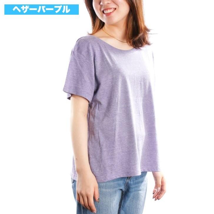 Tシャツ レディース 半袖 ビッグシルエット オーバーサイズ 無地 ネイビー 黒 オフホワイト パープル 春 夏 送料無料 カットソー ゆったり 大きいサイズ お洒落 18 594 オトカジ 通販 Yahoo ショッピング