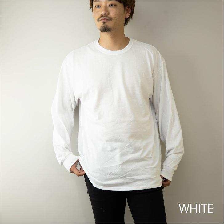 Jerzees ジャージーズ Tシャツ メンズ 長袖 クルーネック 黒 白 グレー ベージュ チャコール ロンt 長袖tシャツ ロングtシャツ カットソー トップス 18 オトカジ 通販 Yahoo ショッピング