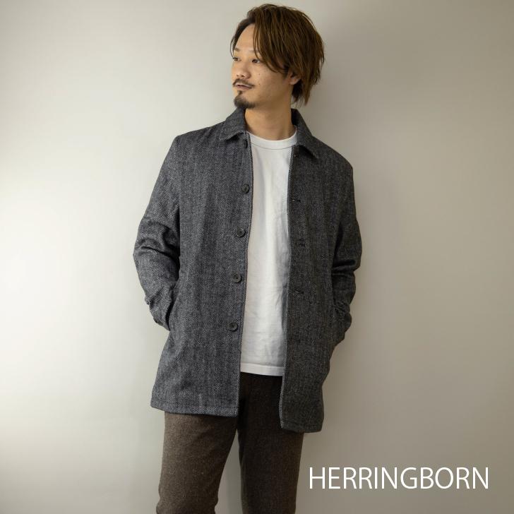 ステンカラーコート メンズ ロング メルトン ウール グレンチェック ヘリンボーン 秋 冬 ビジネスコート オーバーコート お洒落 カジュアル ビジネス 19 オトカジ 通販 Yahoo ショッピング