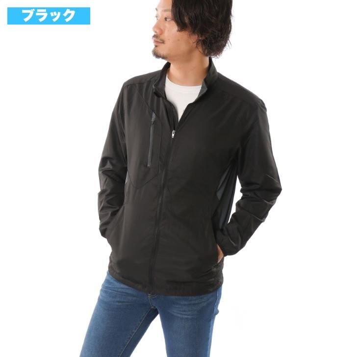 切り替えジャケット メンズ ストレッチ 切替 メッシュ 黒 白 赤 青 紺