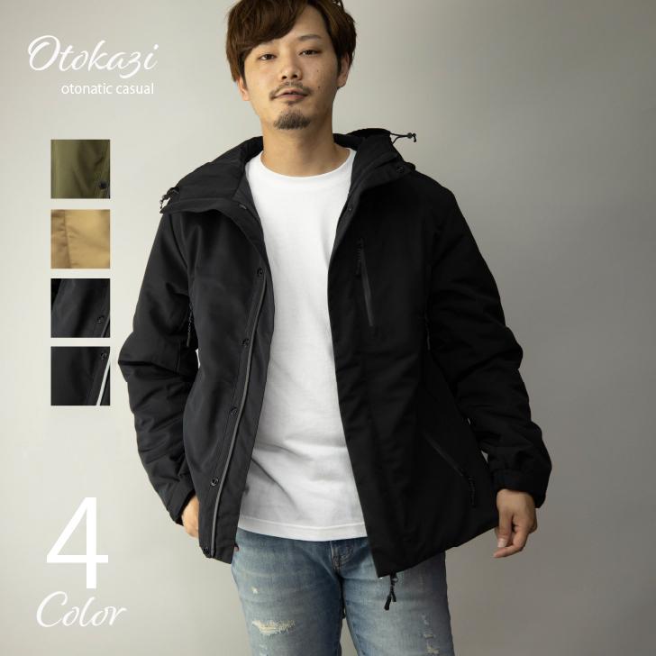 ダウンジャケット メンズ ダウン 中綿 ハイブリッド ミックス スリム 中綿ジャケット 中綿コート ダウンコート ブルゾン ジャケット アウター アウトドア オトカジ 通販 Yahoo ショッピング