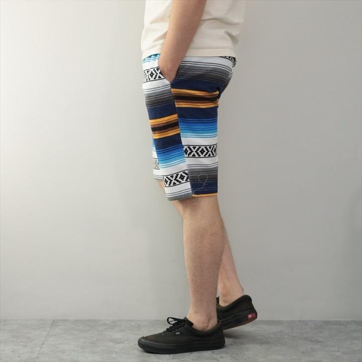 ハーフパンツ メンズ 膝丈 メキシカンボーダー柄 プリント スウェット スエット ショートパンツ ルームウェア 部屋着 パジャマ ワンマイルウェア 春 夏 服 21 オトカジ 通販 Yahoo ショッピング