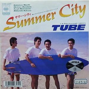 89年 希少盤 TUBE Summer City レコード シティポップ 89年 希少盤