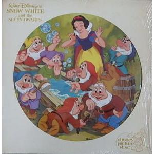 ディズニー 白雪姫（ピクチャーレコード） 中古アニメLPレコード 