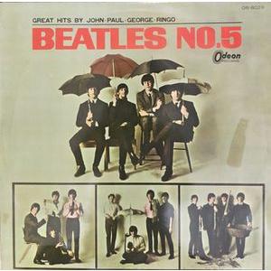 ビートルズ　レコード　No5 OR-8028 ザ・ビートルズ NO.5 OR-8028 赤盤 中古洋楽LPレコード : 音吉