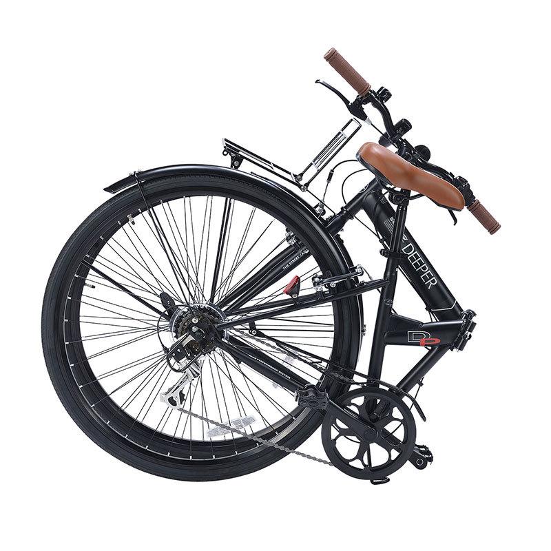 MYPALLAS 折りたたみ自転車 de-601 クロスバイク 27インチ 折畳 MYPALLAS 折りたたみ自転車 de-601 クロスバイク 27インチ 折畳