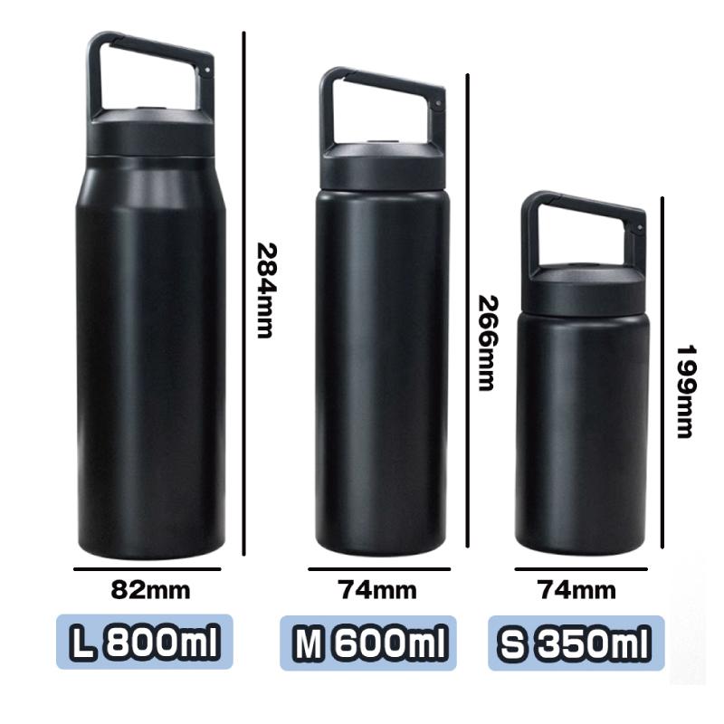 炭酸 対応 水筒 ステンレス ボトル マイボトル 直飲み 真空断熱 350ml